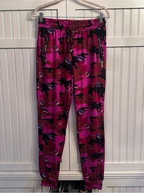 eye candy Pink and Black Camo Joggers